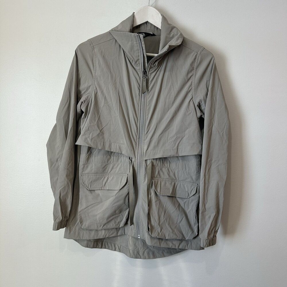 The North Face Jacket Women's Sightseer II Sz Small Beige Full Zip Hiking